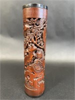 Hand Carved Rosewood Chinese Cricket Cage