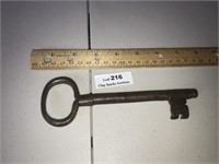 Antique Hand Forge Large Skeleton Key