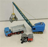 Siku Lot Crane Dump and sweeper