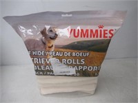 20-Pk Yummies Rawhide Rolls