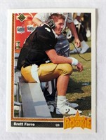 1991 Upper Deck Brett Favre RC Rookie Card #13