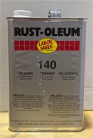 RUST OLEUM 140 Thinner 1 Gal. Bidding 1xtq