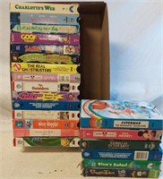 21 Childrens VHS Movies