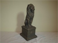 Resin Lion Figurine 13" T