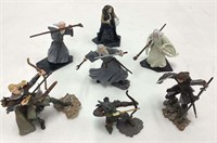 Seven Mini Lord of the Rings Figurines, Pamphlet