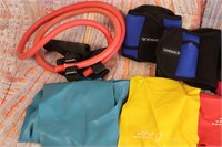 Workout lot resistance Bands and misc