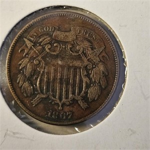 1867 2 Cent Piece