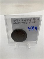 Gus’s Good Food Head/Tails Coin