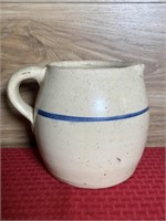Pottery water pitcher
