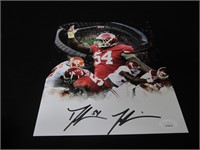 DALVIN TOMLINSON SIGNED 8X10 PHOTO JSA COA