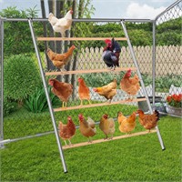 Chicken Perch  Roost Ladder  42.5 W x 55 H