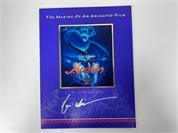 Autograph COA Aladdin Picture Book