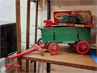 Handmade Wagon, Auburn Rubber Vehicle