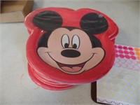 12 pks of Micky Mouse 8 paper plates