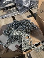 Chain 100 ft 2/0 size zinc