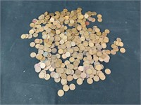 Lot of US Wheat Pennies