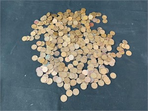 Lot of US Wheat Pennies