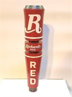 RICKARD'S RED BEER TAP HANDLE 11"