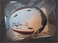 Authentic Signed Mini Helmet