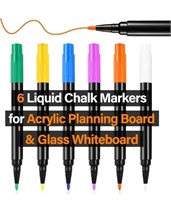 5  Vibrant Colors Liquid Chalk Markers for