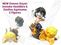 NEW 2 Figures Demon Slayer Inosuke & Zenitsu B