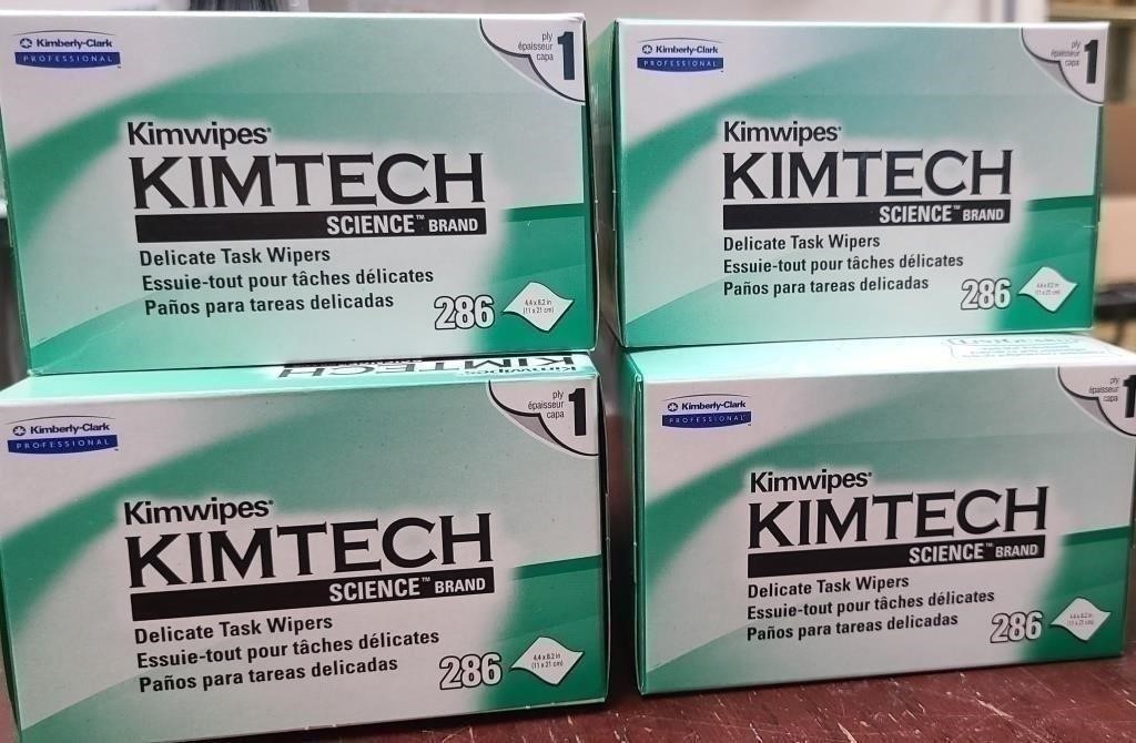 4X286, Kimberly-Clark Kimtech Science Kimwipes
