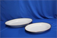 Elite Works by Limoges, 17.75 & 13.75" platters