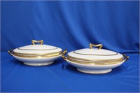 Elite Works by Limoges, two covered doubled