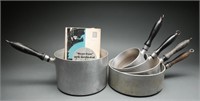 1930's Wear-Ever Aluminum Cookware + (6)