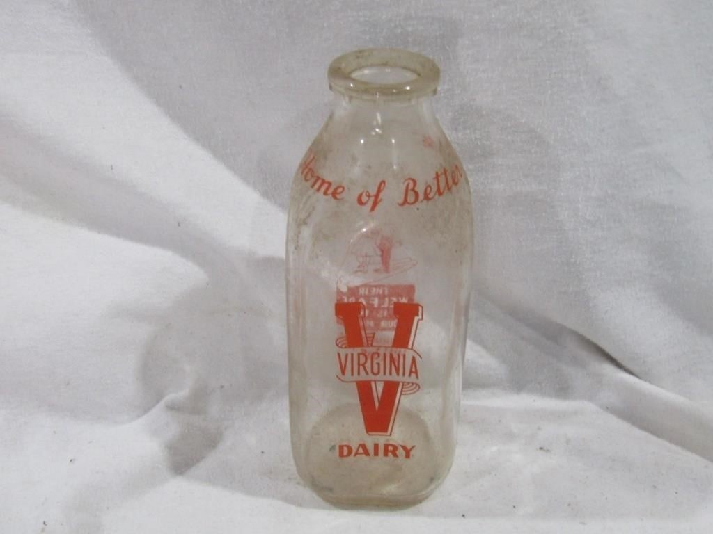Virginia Dairy Milk Bottle 9"