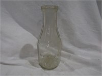 Raleigh Glass Milk Bottle 10" T