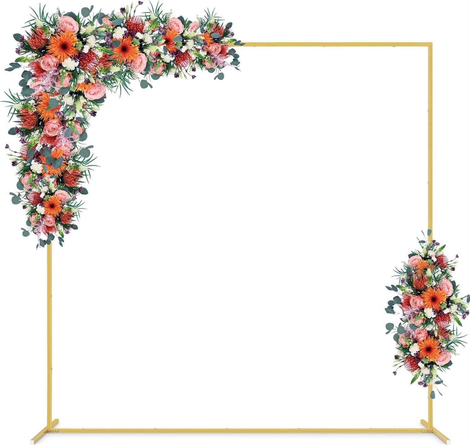 6.6FT Gold Backdrop Stand  Wedding Arch