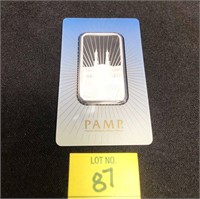 Pamp Suisse 1 oz. Fine Silver .999 Fine Bar