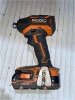 RIDGID HYPER LITHIUM ION WITH BATTERY