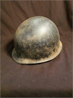 WW2 US M1 Helmet & Liner Navy Blue