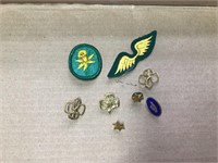 Boy /Girl Scout Pins and patches