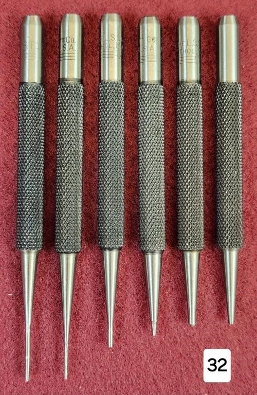 Starrett Precision Hole Punch Set