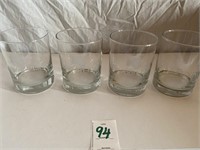 Set of 4 Kelly Springfield Hi- Ball Glasses