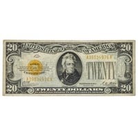 FR. 2402 1928 $20 GOLD CERTIFICATE NOTE VF+