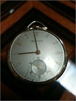 Bulova pocket watch with Dome case