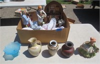 Vases, decorative figures, misc