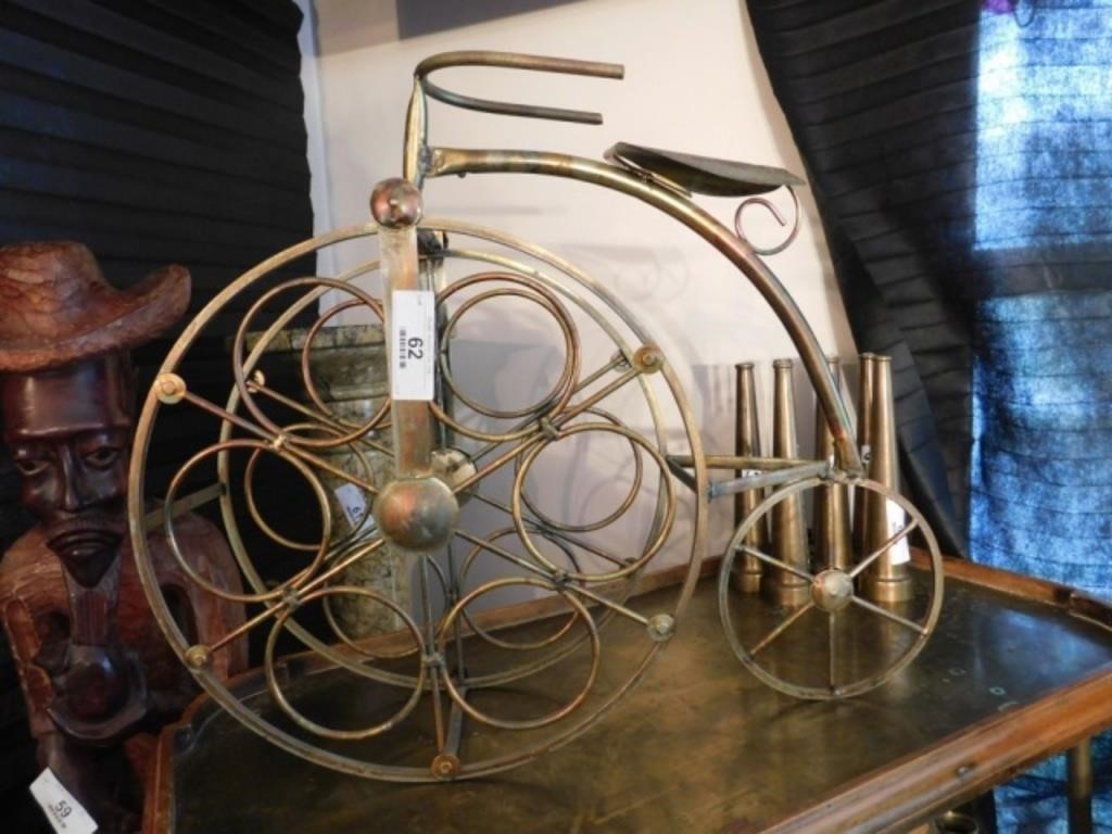 Brass Wine Rack