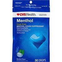 CVS Health Cough Drops Menthol Cough Suppressant,