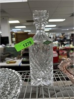SHANNON CRYSTAL WHISKEY DECANTER