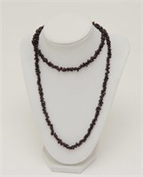 Garnet Strand Necklace
