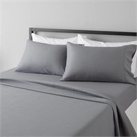 $30 Queen Fitted Sheet Grey