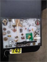 Case with Collectibles
