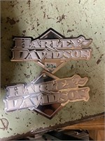 Harley Davidson emblems