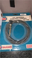 NEW IN PACKAGE 9 FOOT THROTTLE CABLE