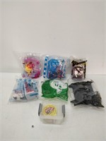 happy meal sealed packs, rocks-o-gum full set